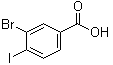 structure of CAS# 249647-25-4, 3-Bromo-4-iodobenzoic acid