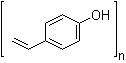 结构式 CAS# 24979-70-2, 聚(4-乙烯基苯酚)