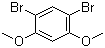 结构式 CAS# 24988-36-1, 1,3-二溴-4,6-二甲氧基苯; 4,6-二溴-1,3-苯二甲醚