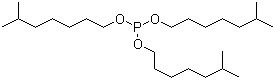 Triisooctyl phosphite   molecular structure (CAS 25103-12-2)