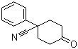 结构式 CAS# 25115-74-6, 4-氰基-4-苯基环己酮