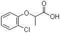 结构式 CAS# 25140-86-7, 2-(2-氯苯氧基)丙酸