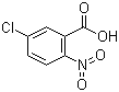 结构式 CAS# 2516-95-2, 5-氯-2-硝基苯甲酸