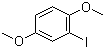 结构式 CAS# 25245-35-6, 2-碘-1,4-二甲氧基苯