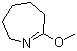 structure of CAS# 2525-16-8, 3,4,5,6-Tetrahydro-7-methoxy-2H-azepine;NSC 31263; NSC 523095; O-Methyl-epsilon-caprolactim; O-Methylcaprolactim; epsilon-Caprolactim methyl ether
