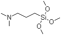 structure of CAS# 2530-86-1, (N,N-Dimethylaminopropyl)trimethoxysilane;N,N-Dimethyl-3-(trimethoxysilyl)propan-1-amine