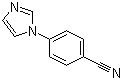 structure of CAS# 25372-03-6, 4-(Imidazol-1-yl)benzonitrile;4-(1H-Imidazol-1-yl)benzonitrile