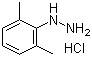 structure of CAS# 2538-61-6, 2,6-Dimethylphenylhydrazine hydrochloride