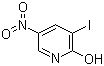 结构式 CAS# 25391-58-6, 3-碘-5-硝基吡啶-2-醇