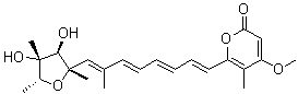结构式 CAS# 25425-12-1, 黄绿青霉素 A