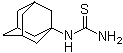 structure of CAS# 25444-82-0, 1-(1-Adamantyl)thiourea;NSC 184815