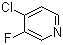 structure of CAS# 2546-56-7, 4-Chloro-3-fluoropyridine