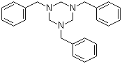 structure of CAS# 2547-66-2, 1,3,5-Tribenzyl-1,3,5-triazinane;1,3,5-Tribenzylhexahydro-1,3,5-triazine