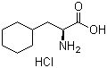 structure of CAS# 25528-71-6, Cyclohexy-L-lalanine hydrochloride;(S)-2-Amino-3-cyclohexylpropanoic acid hydrochloride; L-Cyclohexylalanine-hydrochloride