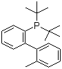 structure of CAS# 255837-19-5, 2-Di-tert-butylphosphino-2'-methylbiphenyl;ditert-butyl-[2-(2-methylphenyl)phenyl]phosphane
