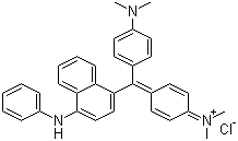 结构式 CAS# 2580-56-5, 碱性蓝 26; 维多利亚蓝 B