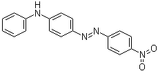 structure of CAS# 2581-69-3, Disperse Orange 1;4-Nitro-4'-(phenylamino)azobenzene; Serisol Orange 5R; Setacyl Scarlet 2GN