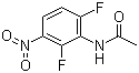 结构式 CAS# 25892-08-4, N-(2,6-二氟-3-硝基)乙酰苯胺