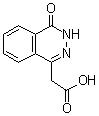 结构式 CAS# 25947-11-9, 3,4-二氢-4-氧代酞嗪-1-乙酸