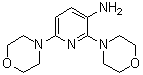 structure of CAS# 259683-18-6, 2,6-Di-4-morpholinyl-3-pyridinamine