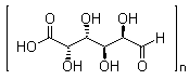 结构式 CAS# 25990-10-7, 半乳糖醛酸聚合物