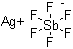 structure of CAS# 26042-64-8, Silver(I) hexafluoroantimonate;Silver hexafluoroantimonate; Silver hexafluoroantimonate