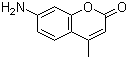 结构式 CAS# 26093-31-2, 7-氨基-4-甲基香豆素; 香豆素 120