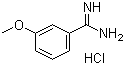 结构式 CAS# 26113-44-0, 3-甲氧基苯甲脒盐酸盐