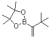 结构式 CAS# 261638-97-5, 2-(3,3-二甲基-1-丁烯-2-基)-4,4,5,5-四甲基-1,3,2-二氧硼杂环戊烷