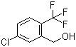 结构式 CAS# 261763-21-7, 5-氯-2-三氟甲基苄醇; 5-氯-2-三氟甲基苯甲醇