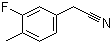 结构式 CAS# 261951-73-9, 3-氟-4-甲基苯乙腈