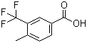 structure of CAS# 261952-01-6, 4-Methyl-3-(trifluoromethyl)benzoic acid