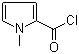structure of CAS# 26214-68-6, 1-Methyl-1H-pyrrole-2-carbonyl chloride