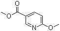 structure of CAS# 26218-80-4, Methyl 6-methoxynicotinate;6-Methoxynicotinic acid methyl ester; Methyl 6-methoxypyridine-3-carboxylate