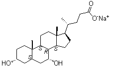 structure of CAS# 2646-38-0, Sodium chenodesoxycholate;Chenodeoxycholic acid sodium salt; Chenodesoxycholic acid sodium salt; NSC 681066; Sodium chenodeoxycholate