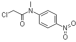 结构式 CAS# 2653-16-9, 2-氯-N-甲基-4'-硝基乙酰苯胺
