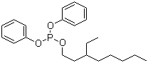 结构式 CAS# 26544-23-0, 亚磷酸二苯基异癸基酯; 亚磷酸二苯一异癸酯