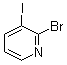 structure of CAS# 265981-13-3, 2-Bromo-3-iodopyridine