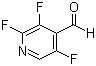 结构式 CAS# 266312-20-3, 2,3,5-三氟吡啶-4-甲醛