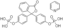 structure of CAS# 267240-23-3, Phenolphthalein diphosphate pyridine salt;Phenolphthalein bisphosphate pyridine salt