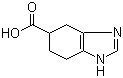 structure of CAS# 26751-24-6, 4,5,6,7-Tetrahydro-1H-benzoimidazole-5-carboxylic acid