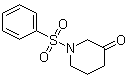 1-(Phenylsulfonyl)-3-piperidinone molecular structure (CAS 267666-10-4)