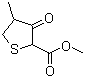 结构式 CAS# 2689-70-5, 4-甲基-3-氧代四氢噻吩-2-甲酸甲酯