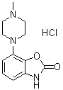 结构式 CAS# 269718-83-4, 帕多芦诺盐酸盐