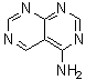 structure of CAS# 26979-05-5, 4-Aminopyrimido[4,5-d]pyrimidine;Pyrimido[4,5-d]pyrimidin-4-amine