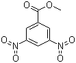 结构式 CAS# 2702-58-1, 3,5-二硝基苯甲酸甲酯