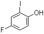 结构式 CAS# 2713-29-3, 2-碘-4-氟苯酚