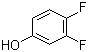 3,4-Difluorophenol  molecular structure (CAS 2713-33-9)