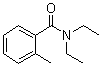 structure of CAS# 2728-04-3, N,N-Diethyl-2-methylbenzamide;N,N-Diethyl-o-toluamide; NSC 405380; o-DEET; o-DETA