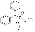 structure of CAS# 27329-60-8, Diethyl benzhydrylphosphonate;Diethyl diphenylmethylphosphonate